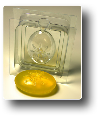Пластиковая форма для мыла 3D Солнышко
