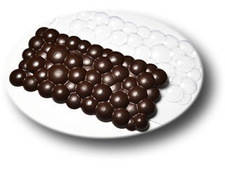 Форма для шоколада Плитка Пузырьки