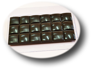 Форма для шоколада Плитка Полуполосатик