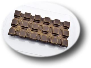 Форма для шоколада Плитка Кварталы