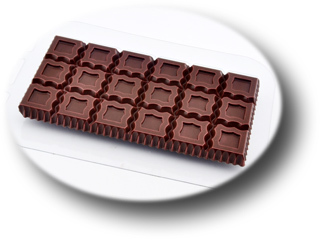 Форма для шоколада Плитка Ритмы