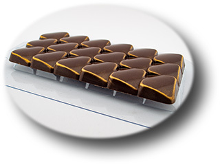Пластиковая форма для шоколада Плитка Сейши