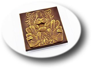 форм для шоколада Плитка Тигриное Счастье