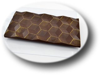 Форма для шоколада Плитка Большие Кубики