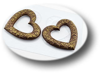 форм для шоколада Большие сердечные кольца