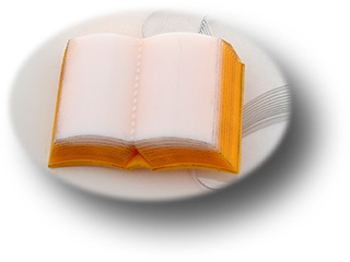 Пластиковая формочка для мыла Книга