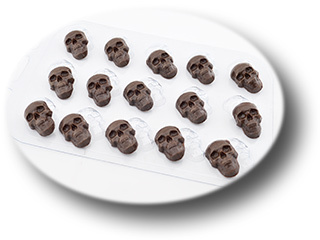 Форма для шоколада Шоко-черепа