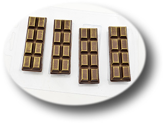 Форма для шоколада Батончик 2x4