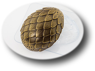 Пластиковая форма для шоколада Драконье Яйцо