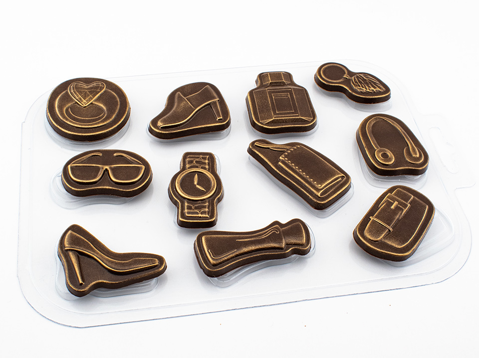 Что представляет собой силиконовая форма для кондитерских изделий из шоколада