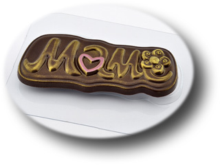 Форма для шоколада Маме Сердце и Цветок