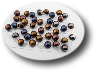Пластиковая форма для шоколада Конфеты Сферы 20 мм