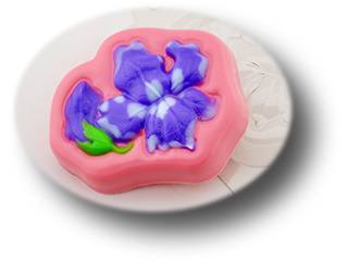 Пластиковая формочка для мыла Весенние цветы 3
